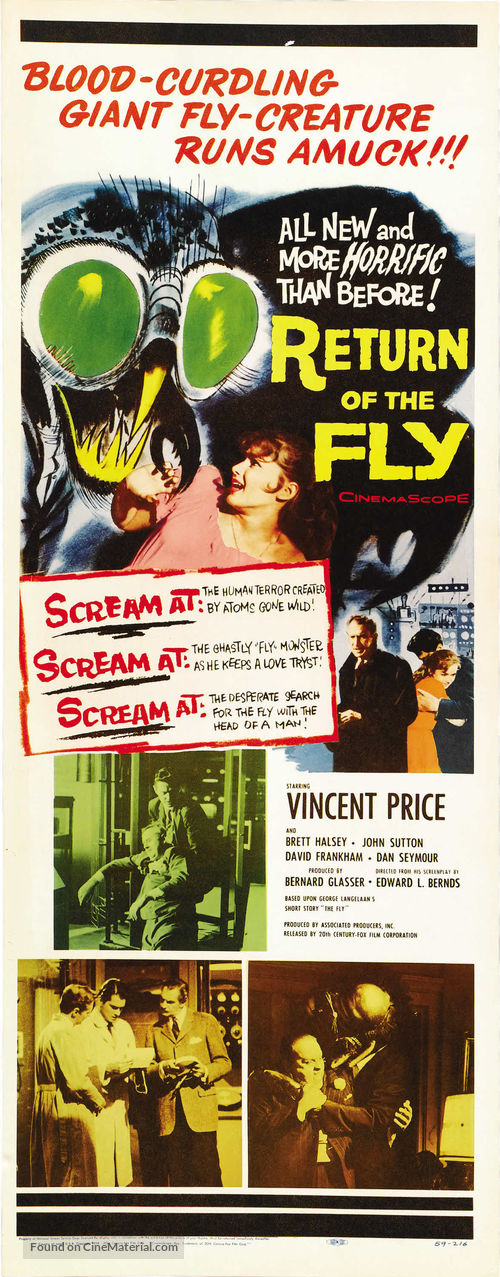 Return of the Fly - Movie Poster