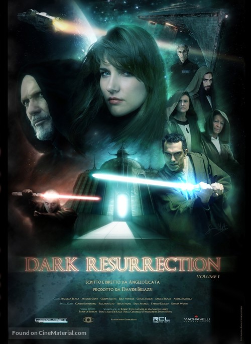 Dark Resurrection - Italian Movie Cover