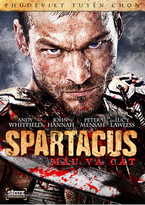 &quot;Spartacus: Blood And Sand&quot; - Vietnamese DVD movie cover