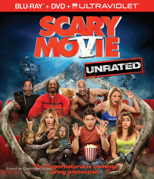 Scary Movie 5 - Blu-Ray movie cover
