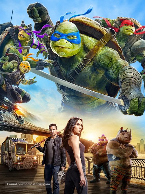 Teenage Mutant Ninja Turtles: Out of the Shadows - Key art