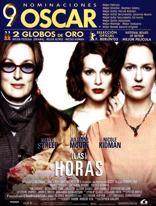 The Hours - Spanish Movie Poster