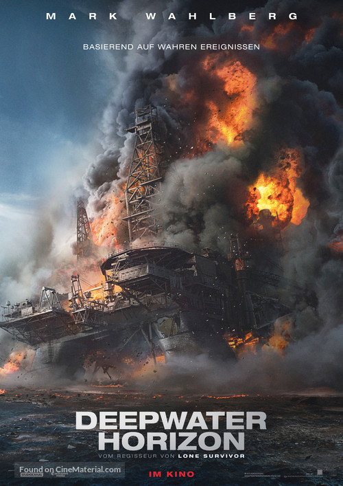 Deepwater Horizon - German Movie Poster