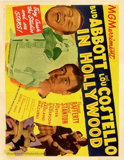 Abbott and Costello in Hollywood - poster