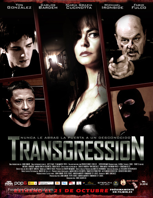 Transgression - Spanish Movie Poster