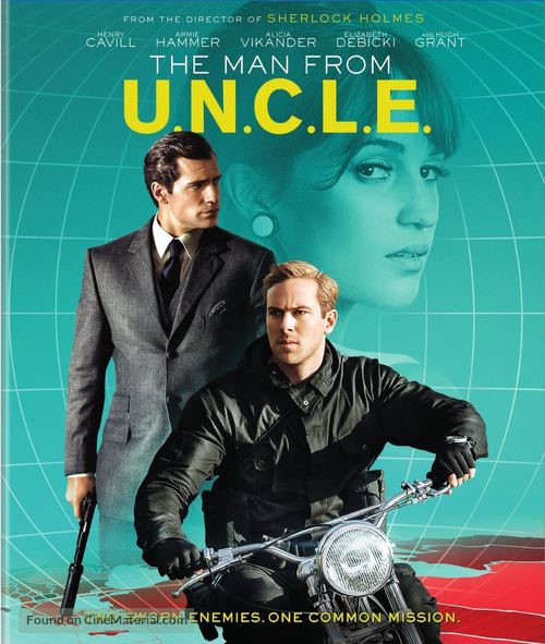 The Man from U.N.C.L.E. - Blu-Ray movie cover