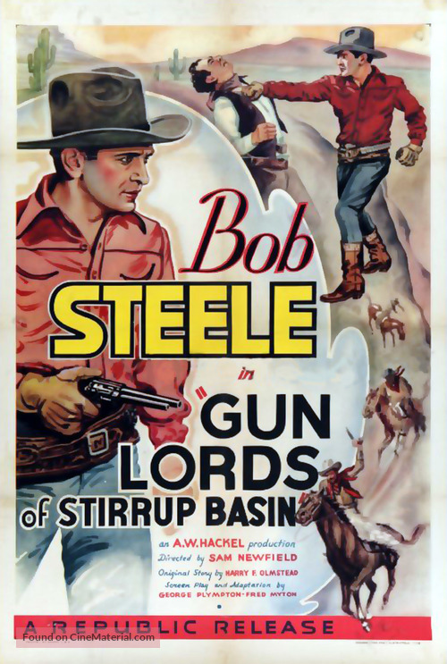 Gun Lords of Stirrup Basin - Movie Poster