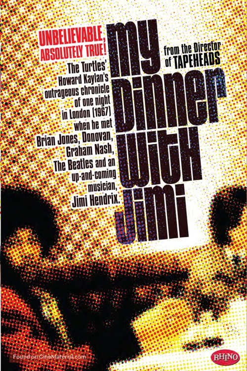 My Dinner with Jimi - DVD movie cover