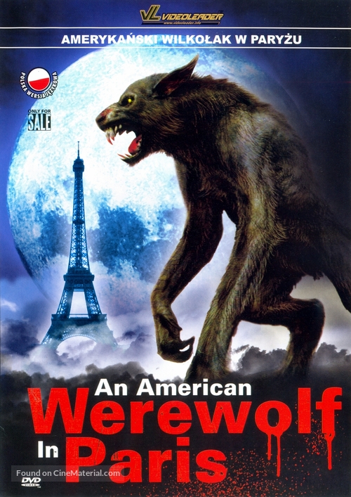 An American Werewolf in Paris - Polish Movie Cover