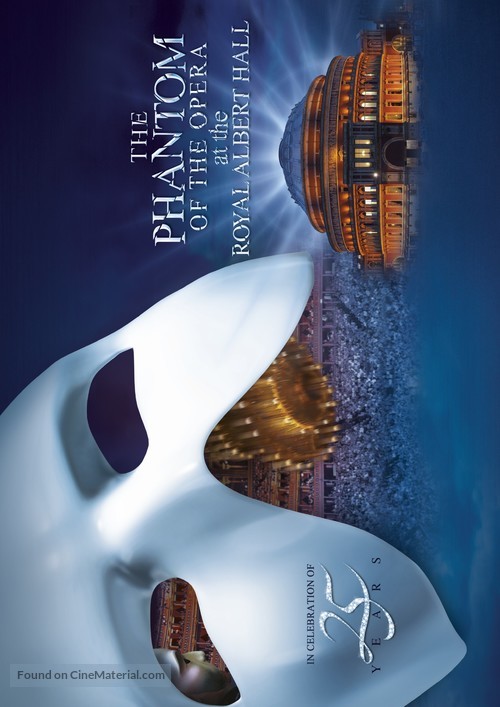 The Phantom of the Opera at the Royal Albert Hall - British Movie Poster