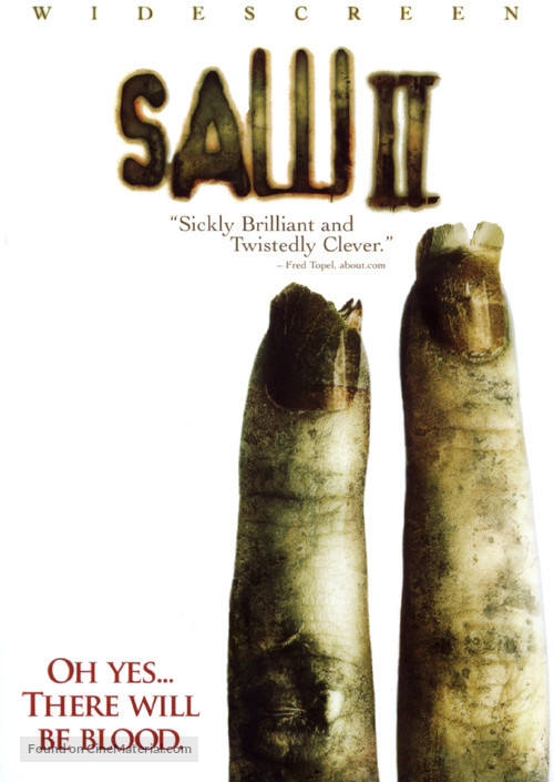 Saw II - DVD movie cover
