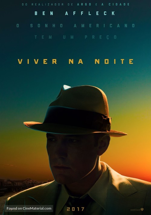 Live by Night - Portuguese Movie Poster