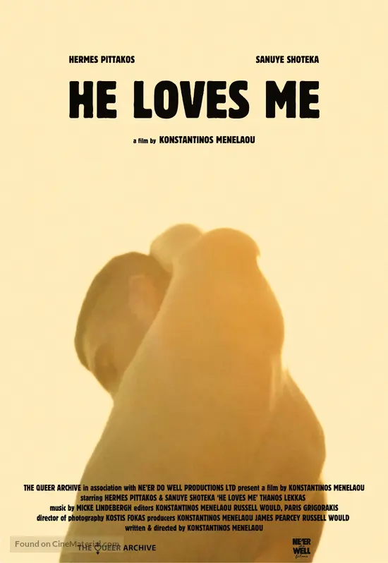 He Loves Me - British Movie Poster