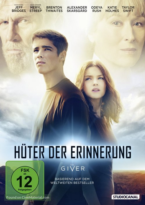 The Giver - German DVD movie cover