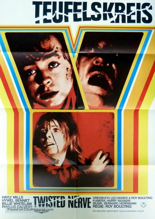 Twisted Nerve - German Movie Poster