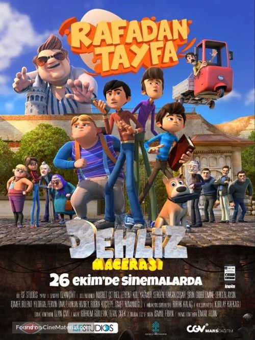 Rafadan Tayfa Dehliz Macerasi - Turkish Movie Poster