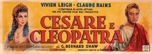 Caesar and Cleopatra - Italian Movie Poster