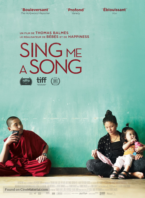 Sing me a Song - French Movie Poster