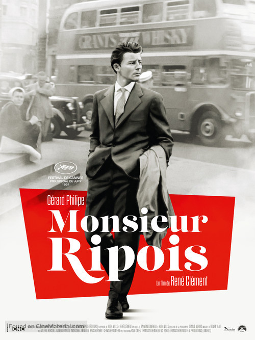 Monsieur Ripois       - French Re-release movie poster