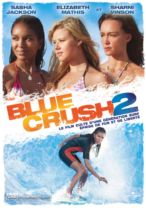 Blue Crush 2 - French DVD movie cover