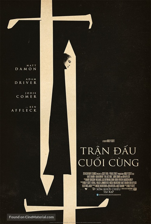 The Last Duel - Vietnamese Movie Poster