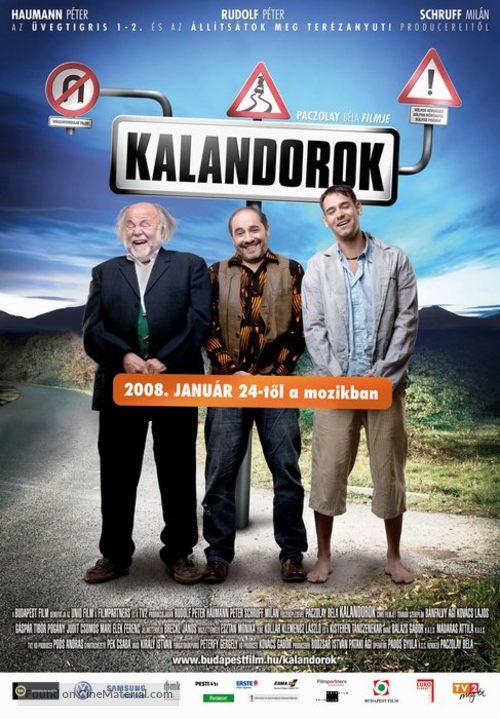 Kalandorok - Hungarian poster