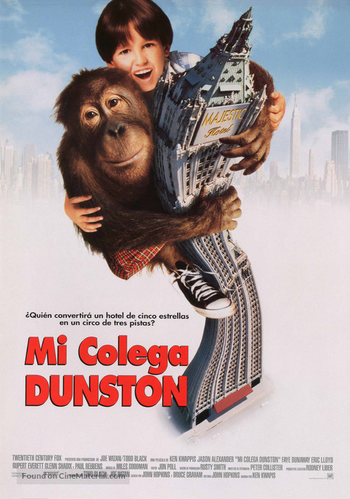 Dunston Checks In - Spanish Movie Poster