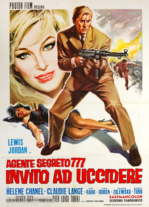 Agente segreto 777 - Invito ad uccidere - Italian Movie Poster