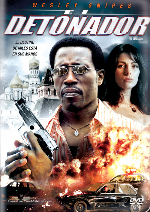 The Detonator - Argentinian DVD movie cover