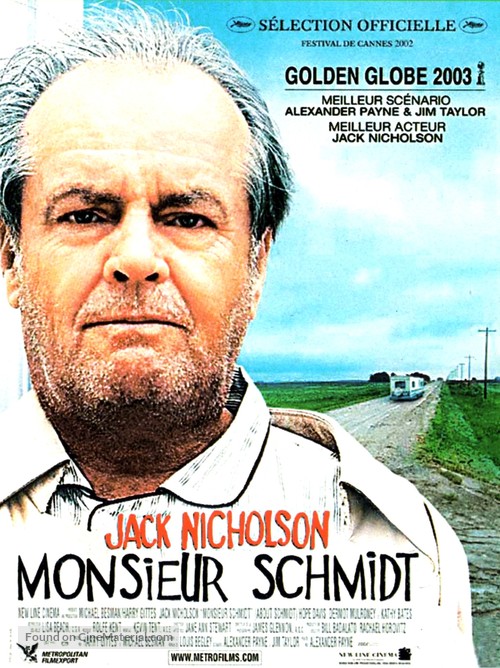 About Schmidt - French Movie Poster