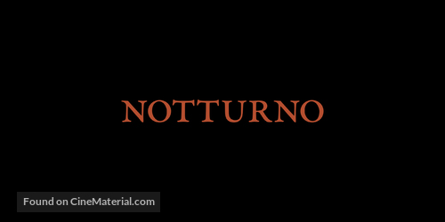 Notturno - Italian Logo