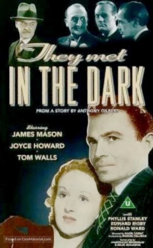 They Met in the Dark - British Movie Cover