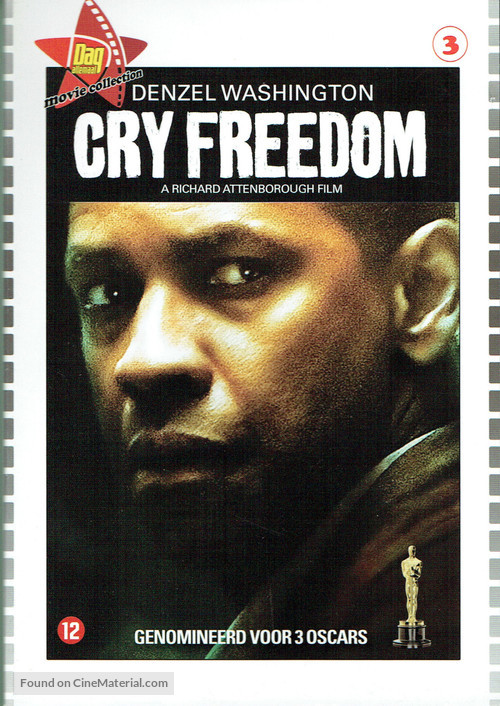 Cry Freedom - Belgian DVD movie cover
