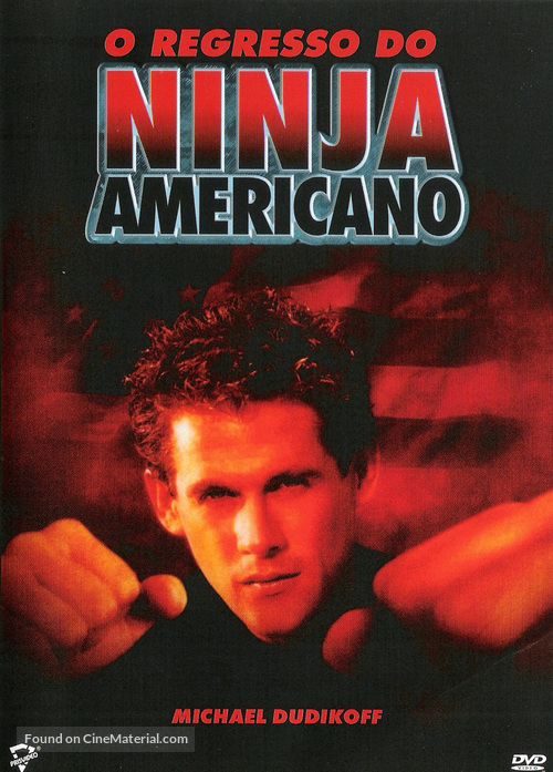 American Ninja - Portuguese DVD movie cover