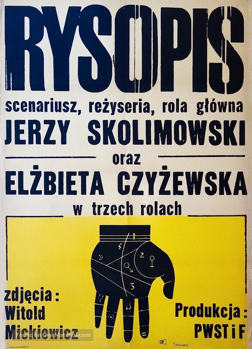 Rysopis - Polish Movie Poster