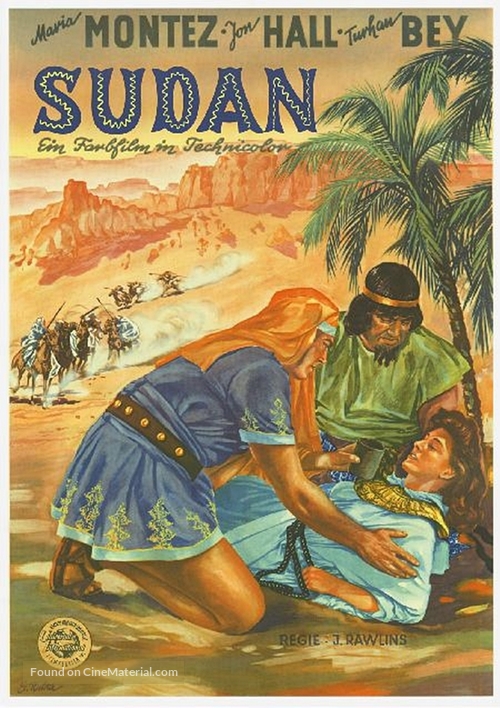 Sudan - German Movie Poster