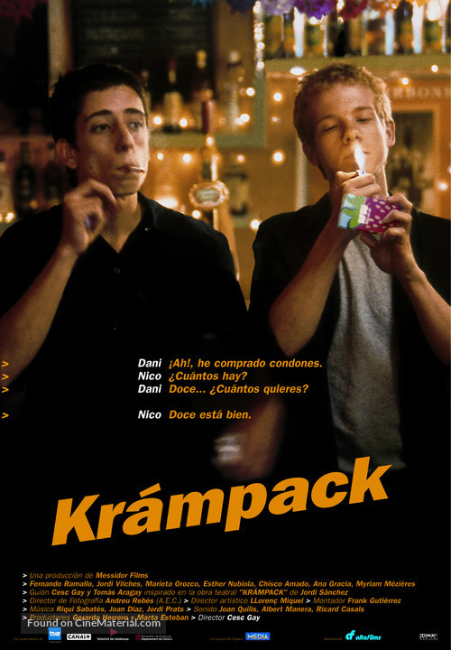 Kr&aacute;mpack - Spanish Movie Poster