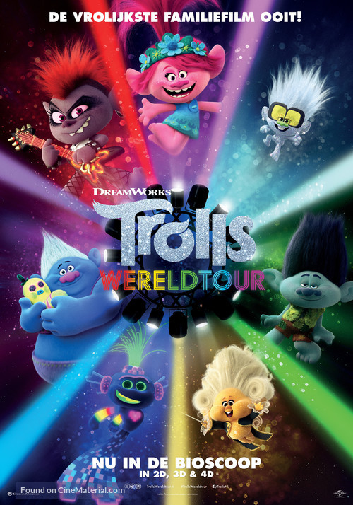 Trolls World Tour (2020) Dutch movie poster