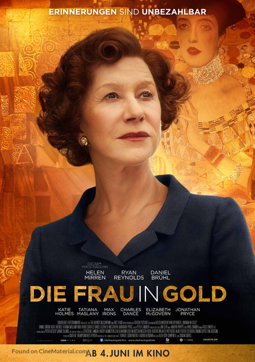 Woman in Gold - German Movie Poster