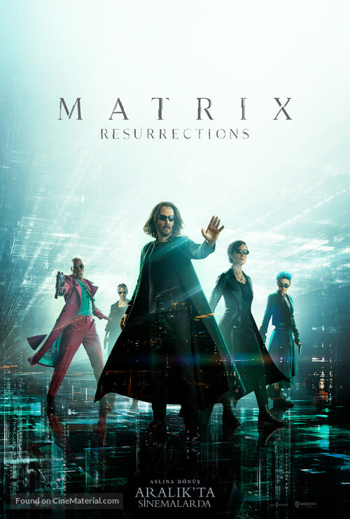 The Matrix Resurrections - Turkish Movie Poster