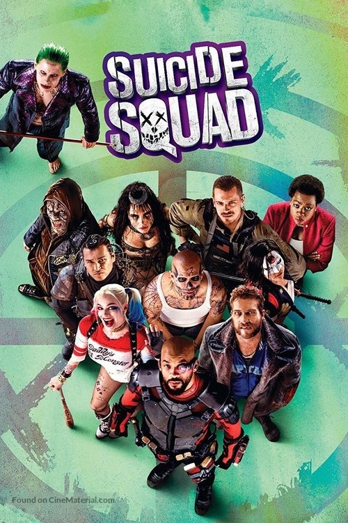 Suicide Squad - Blu-Ray movie cover