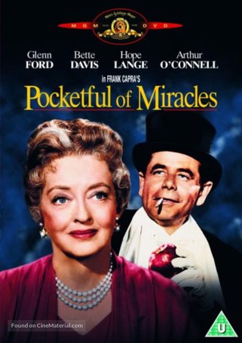 Pocketful of Miracles - British DVD movie cover