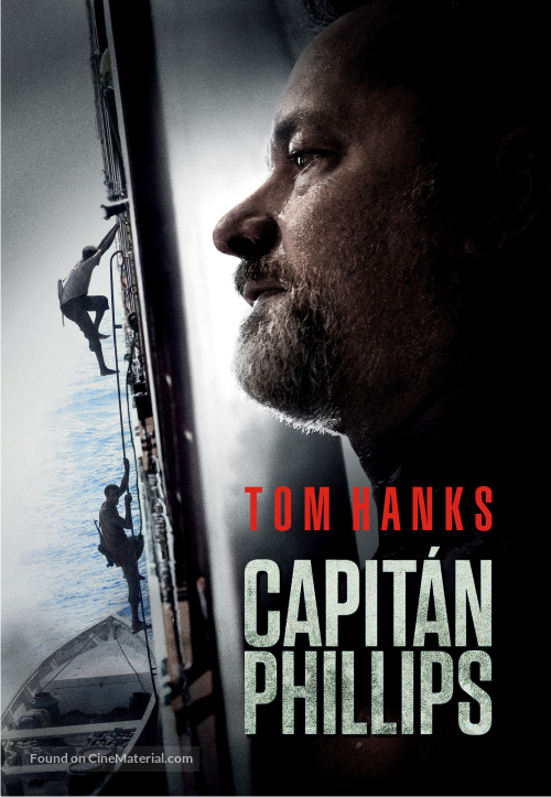 Captain Phillips - Argentinian DVD movie cover