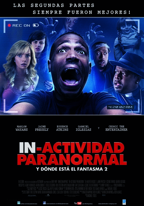 A Haunted House 2 - Argentinian Movie Poster