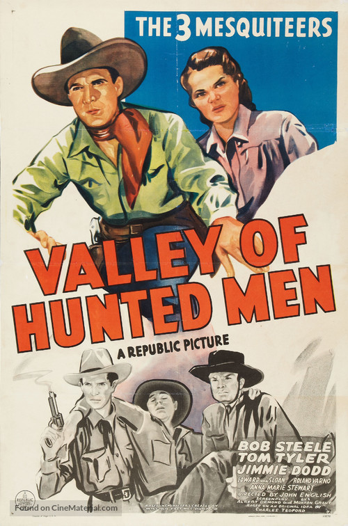 Valley of Hunted Men - Movie Poster