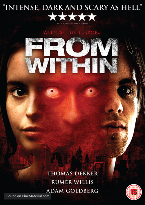 From Within - British DVD movie cover