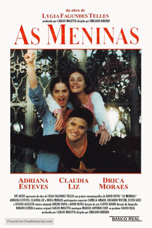 As Meninas - Brazilian Movie Poster