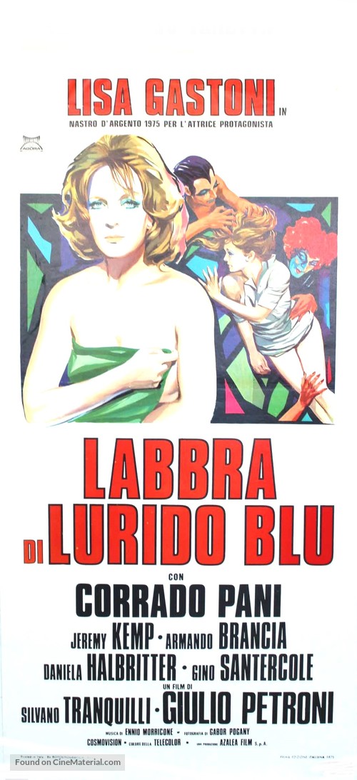 Labbra di lurido blu - Italian Movie Poster