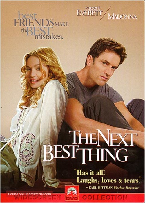 The Next Best Thing - DVD movie cover