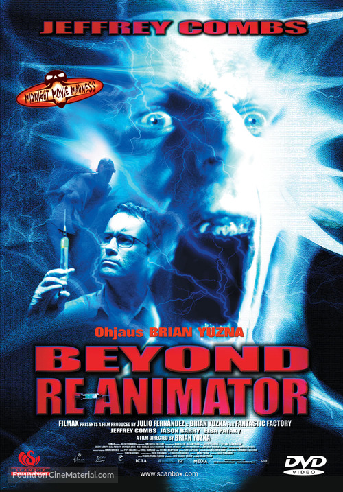 Beyond Re-Animator - Finnish Movie Cover